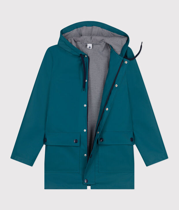 Ikonische Regenjacke Damen/Herren gr&uuml;n