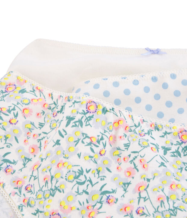 3er-Set Shortys f&uuml;r kleine M&auml;dchen vielfarbig