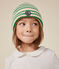 Langärmeliges Kinder-T-Shirt aus Baumwolle für Mädchen weiss MARSHMALLOW