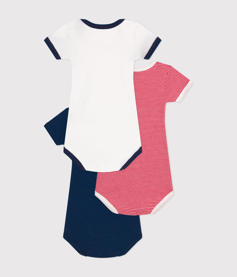 3er-Set kurz&auml;rmelige Baby-Bodys aus Baumwolle variante 4