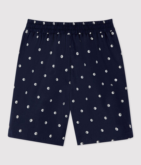 Badeshorts aus recyceltem Material für Jungen  blau SMOKING/weiss MARSHMALLOW