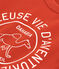 Kurzärmeliges Kinder-T-Shirt aus Baumwolle für Jungen rot HARISSA