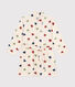 Gemusterter Kinder-Morgenmantel aus Fleece