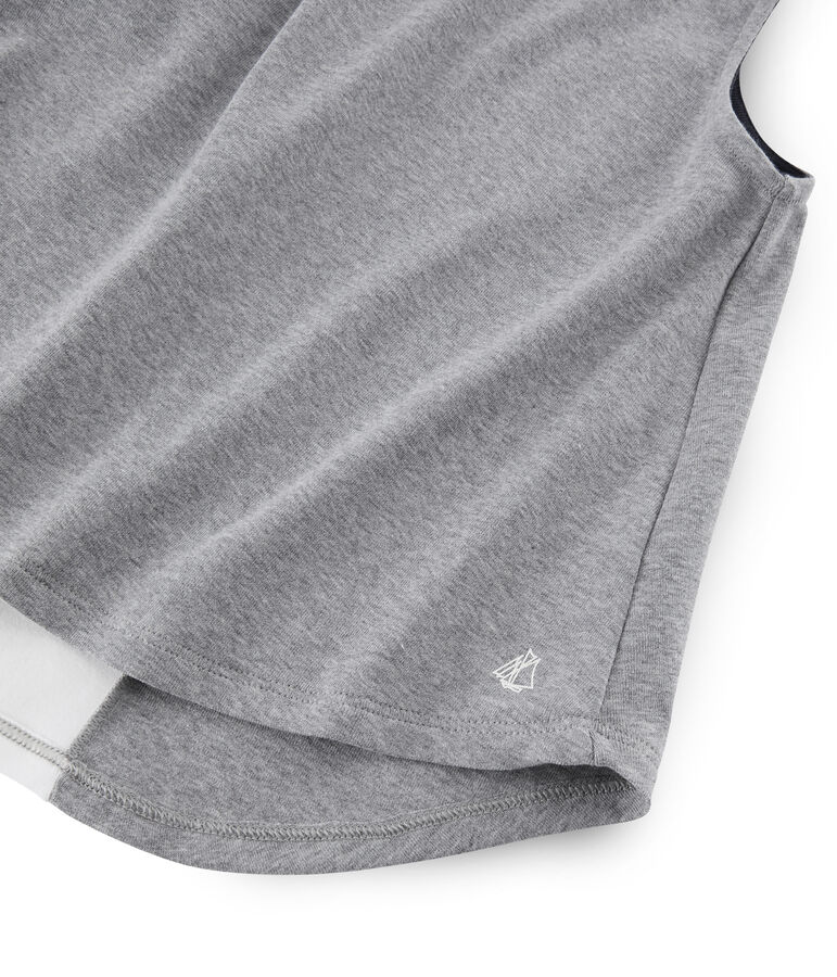 Sport-Tanktop f&uuml;r M&auml;dchen grau
