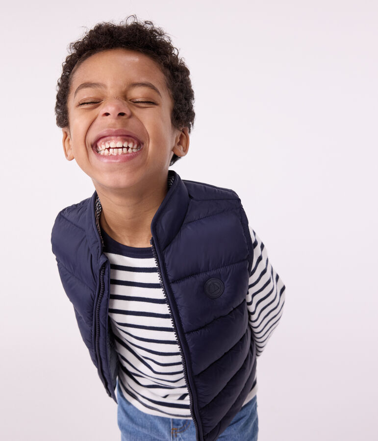 Kinder-Steppweste blau