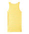 Gestreiftes Damen-Top aus Original-Rippstrick gelb SHINE/weiss MARSHMALLOW
