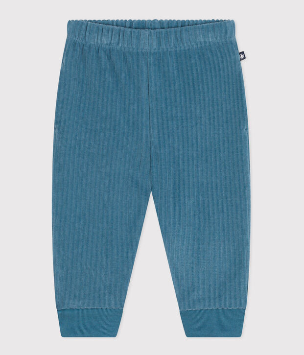 Baby-Cordhose blau
