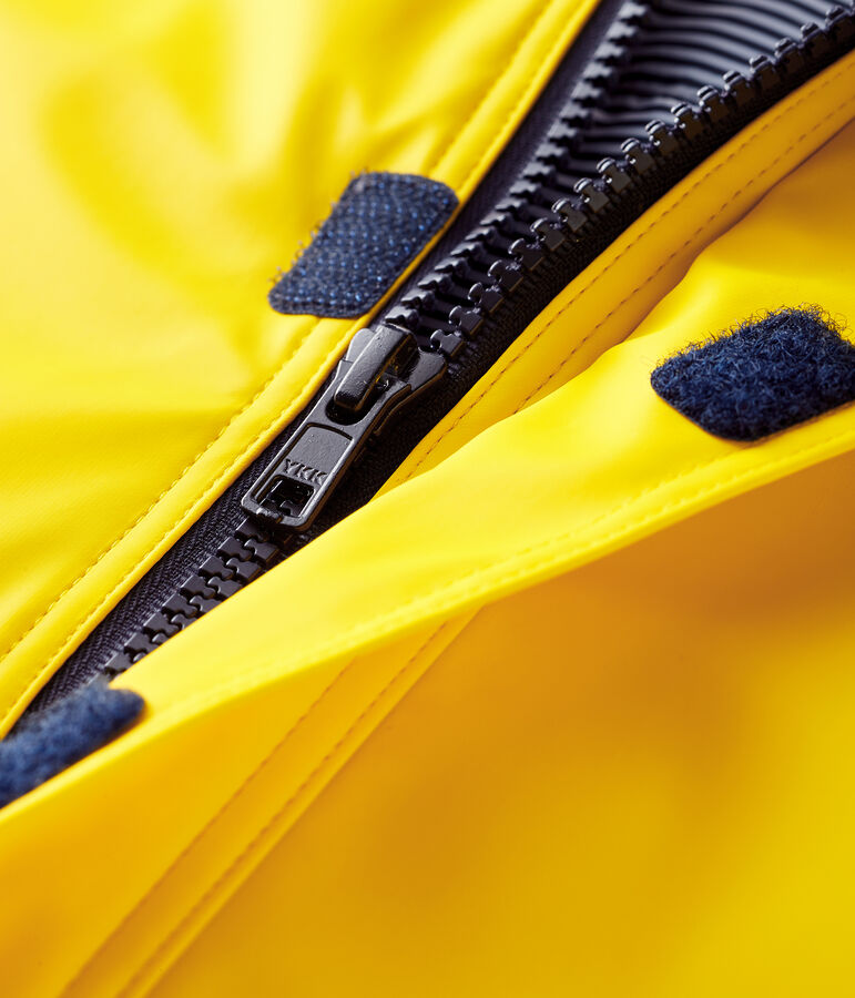 Wasserdichte Baby-Daunenjacke f&uuml;r M&auml;dchen/Jungen gelb JAUNE