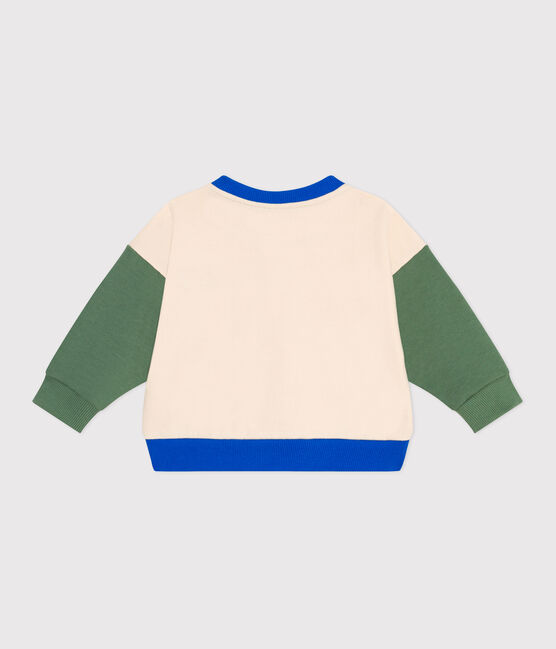 Baby College-Jacke aus Baumwolle im Colorblock AVALANCHE/ PALMERAIE