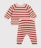 Baby-Set aus Baumwoll-Strick SALINE/ FAMEUX
