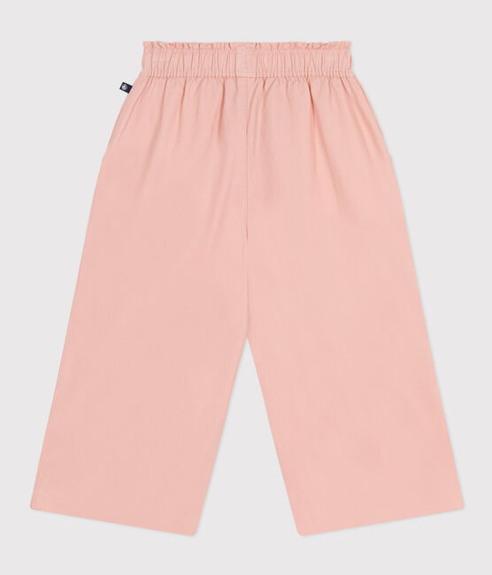Kinder weite-Hose aus Baumwoll-Kattun für Mädchen rosa SALINE
