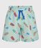 Kinder-Badeshorts mit Muster SPRAY/ MULTICO
