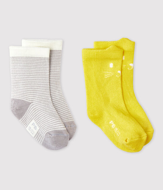 2er-Set Babysocken mit Motiv für Mädchen variante 1