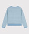 Sweatshirt aus Baumwolle mit Matrosenmuster für Damen AZUL/ MONTELIMAR