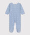 Geblümter Baby-Strampler aus Baumwolle  blau MARSHMALLOW/ INCOGNITO