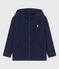 Kapuzen-Sweatshirt für Mädchen und Jungen blau SMOKING