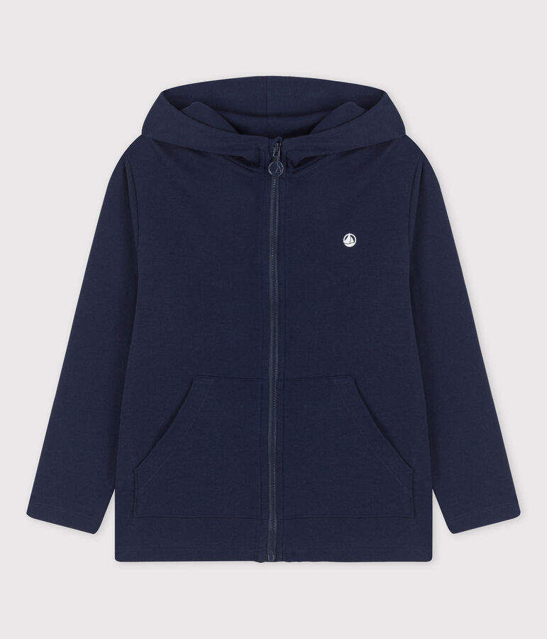 Kapuzen-Sweatshirt f&uuml;r M&auml;dchen und Jungen blau