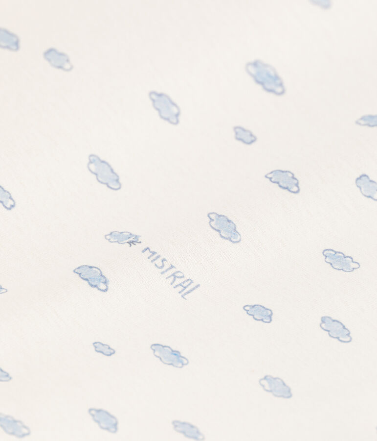 Baby-Schlafsack aus Baumwolle mit Wolkenmotiv TOG 2 weiss MARSHMALLOW/weiss MULTICO