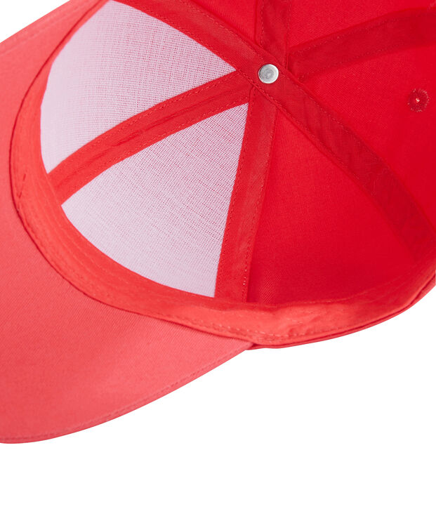 Kinderschirmm&uuml;tze aus Twill f&uuml;r M&auml;dchen rosa