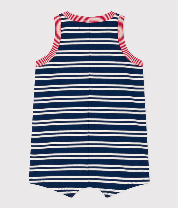 Overall Petit Bateau X Snoopy aus leichtem Jersey f&uuml;r Babys blau/vielfarbig