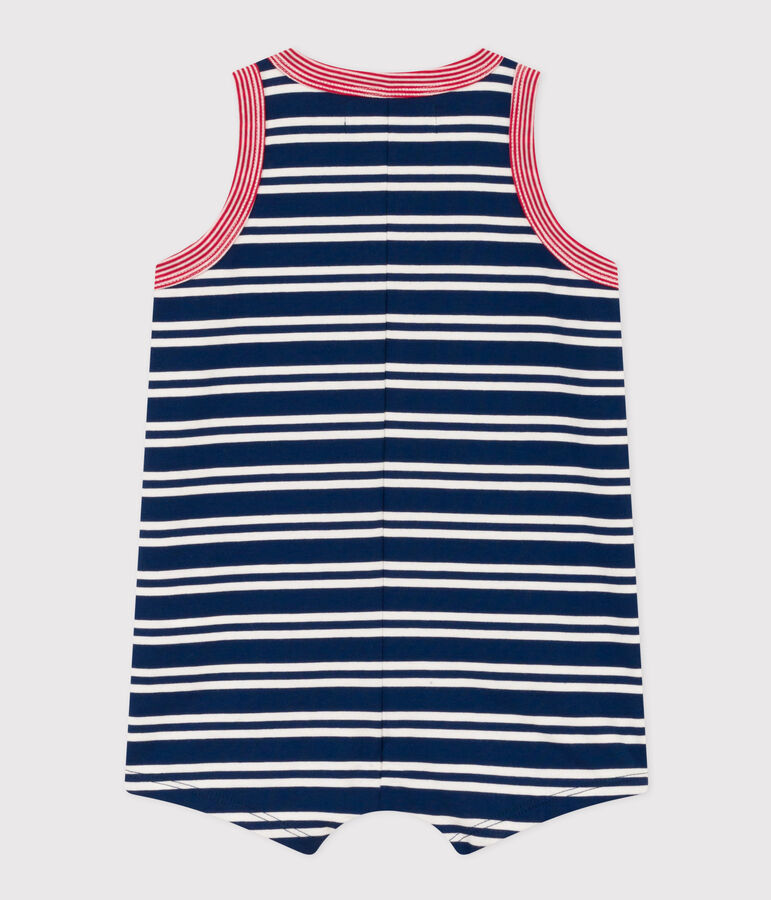 Overall Petit Bateau X Snoopy aus leichtem Jersey f&uuml;r Babys blau/vielfarbig
