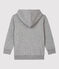 Kinder-Kapuzen-Sweatshirt für Mädchen / Jungen grau SUBWAY CHINE