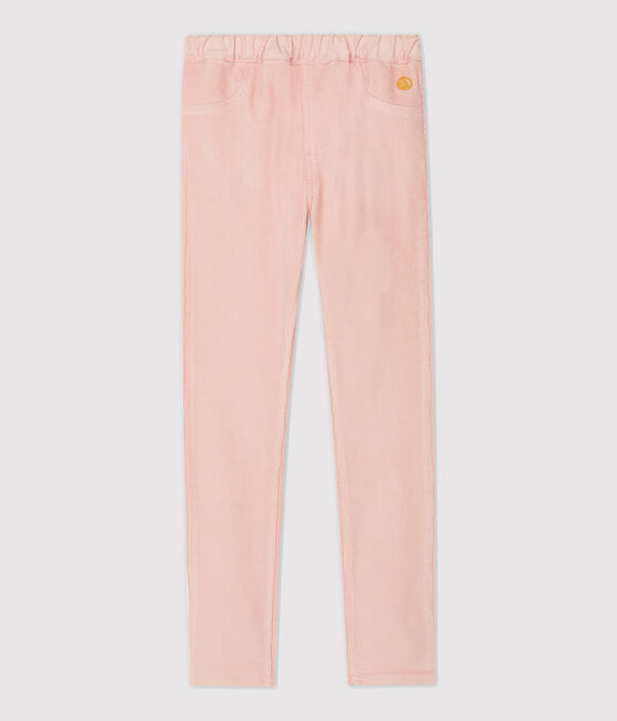 Kinder-Cordhose in Slim-Fit-Passform für Mädchen rosa MINOIS