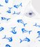 Dors bien sans pied en coton weiss/blau/vielfarbig