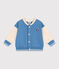 Baby College-Jacke aus Baumwolle im Colorblock blau ALASKA/ AVALANCHE