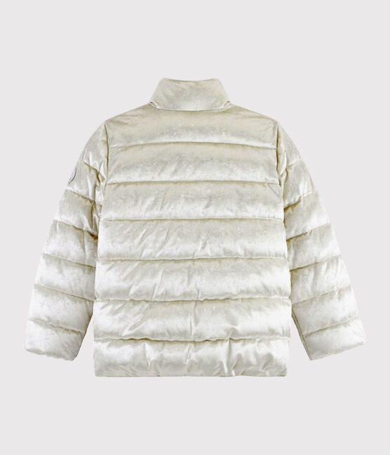 Kinder-Jacke aus Samt für Mädchen grau ARGENT