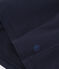 Damen-T-Shirt LE DROIT aus Baumwolle mit V-Ausschnitt blau SMOKING