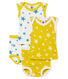 Duo 2-in-1-Baby-Höschenbodys für Jungen
