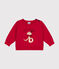 Baby-Sweatshirt aus Molton rot CORRIDA