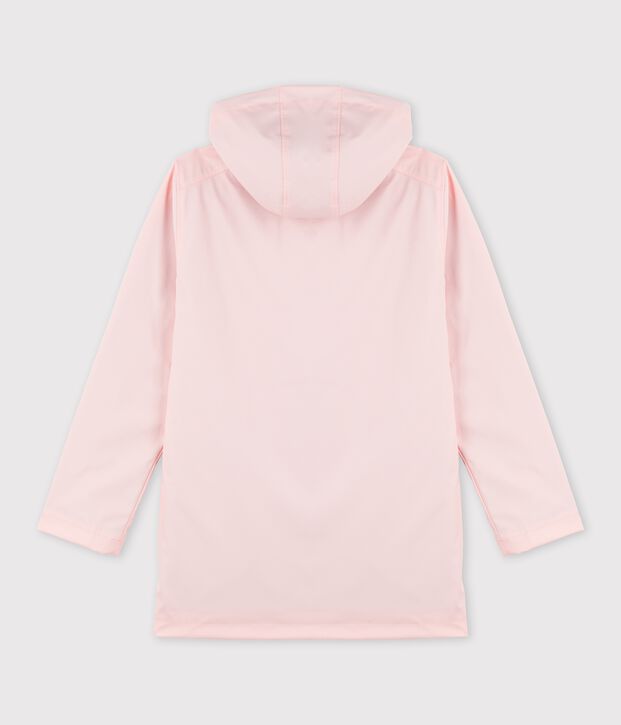 Klassische Regenjacke rosa