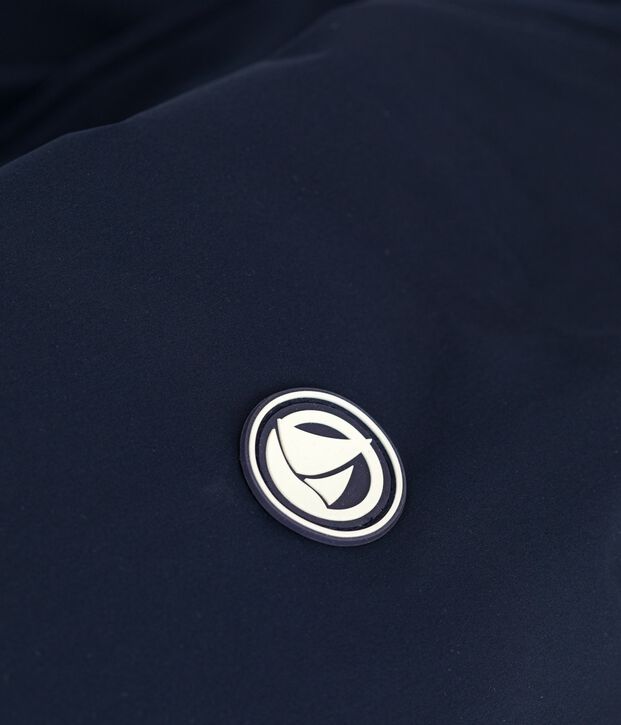 Kinder-Parka halblang und einfarbig SMOKING