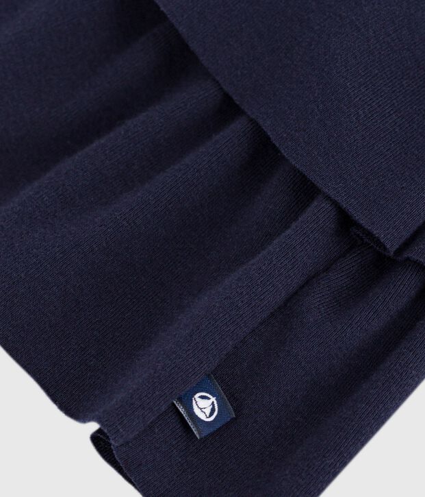 Kinder-Rock aus einfarbiger Baumwolle SMOKING