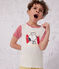 Kurzpyjama Petit Bateau X Snoopy aus Baumwolle weiss MARSHMALLOW/weiss MULTICO