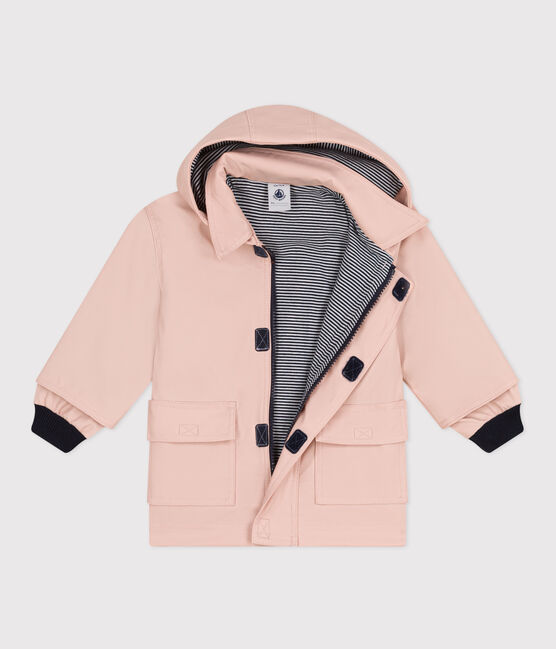 Klassische Baby-Regenjacke rosa SALINE