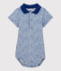 Baby-Body mit Polo-Kragen aus Baumwolle für Jungen