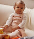 Baby Set, Latzhose aus Samt und body