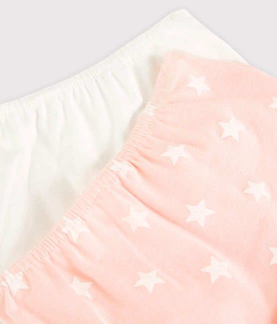2er-Set Shortys aus Baumwolle mit Sternenmotiv für Mädchen variante 1