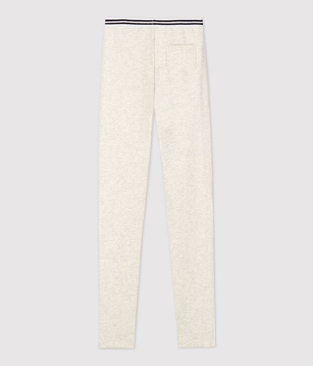 Kinder-Jeggings aus Baumwolle und Elastan f&uuml;r M&auml;dchen MONTELIMAR CHINE