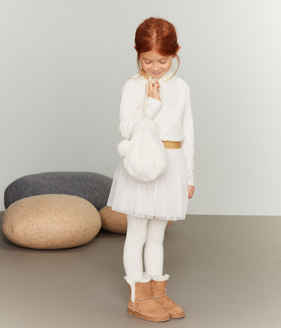 Kinder-Tasche Mädchen weiss MARSHMALLOW