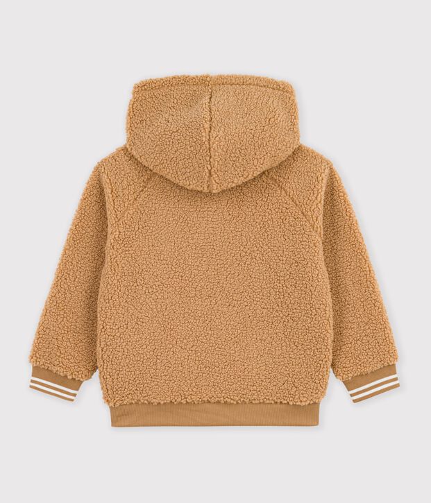 Kinder-Sweatshirt aus Sherpa LATTE