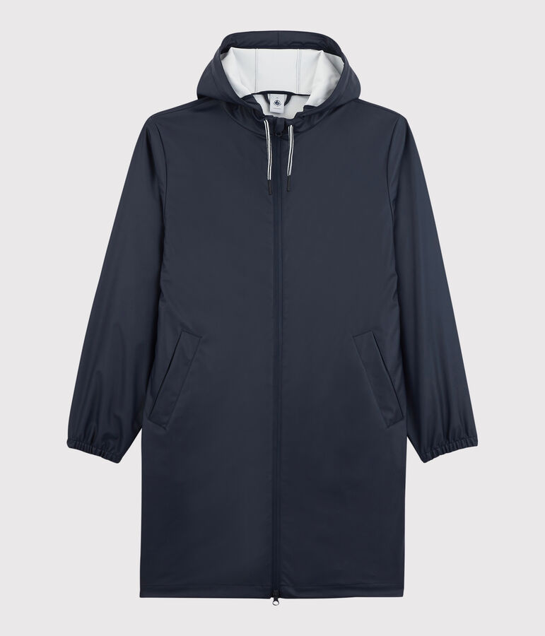Leichte Regenjacke aus recyceltem Material blau