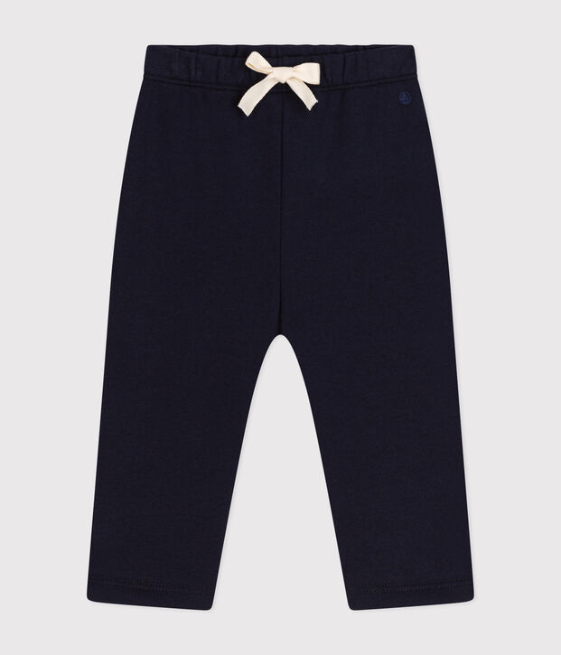 Baby-Hose aus Molton blau