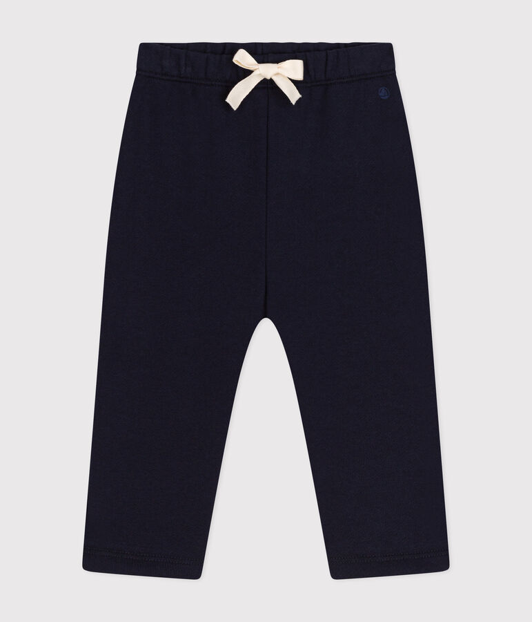 Baby-Hose aus Molton blau