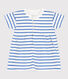 Babykleid aus Molton mit integriertem Body