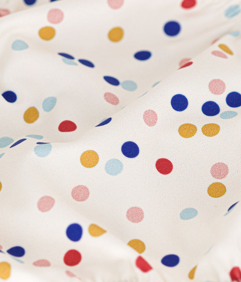 Baby-Badehose weiss/vielfarbig