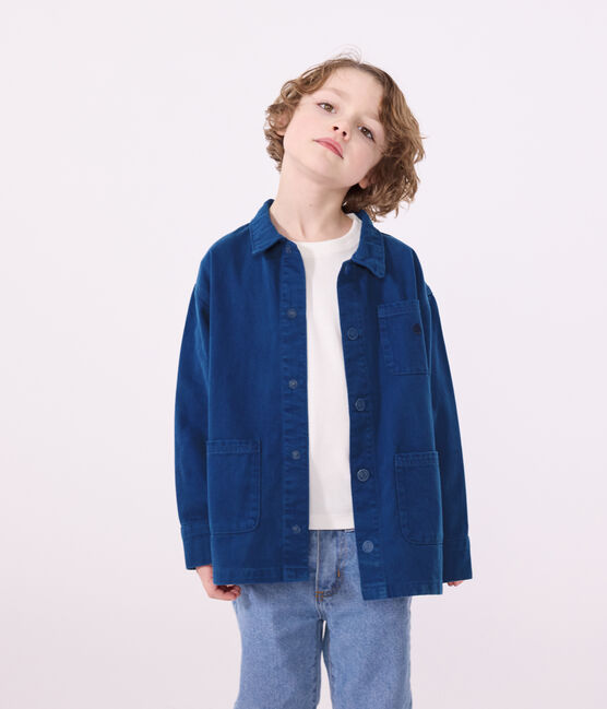 Kinder-Jacke aus Denim für Jungen blau INCOGNITO